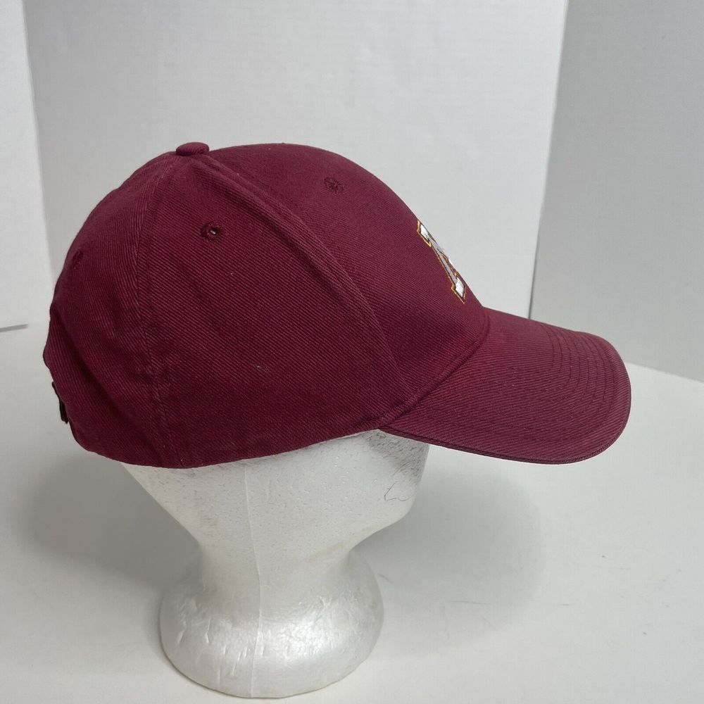 Minnesota Golden Gophers Hat, Hook And Loop Adjustable, Maroon, Logo, Signatures - Picture 5 of 10